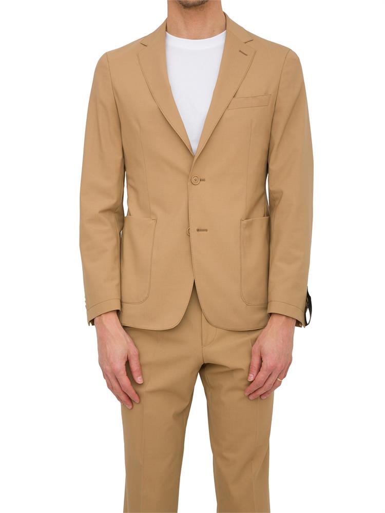 GIACCA MONOPETTO BOSS BEIGE