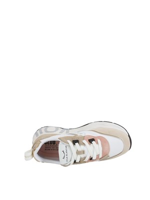 SNEAKERS VOILE BLANCHE BIANCO in DONNA