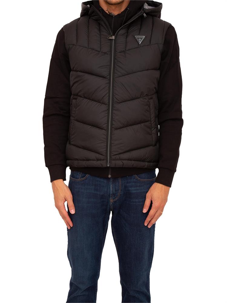 GILET GUESS JEANS NERO