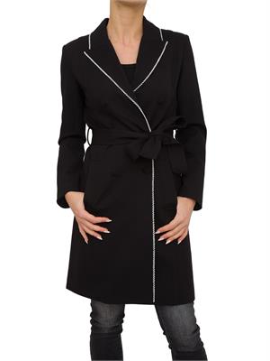 CAPPOTTO TWIN-SET NERO in DONNA