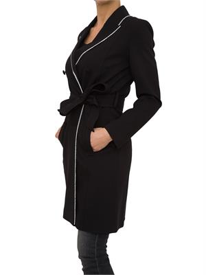 CAPPOTTO TWIN-SET NERO in DONNA