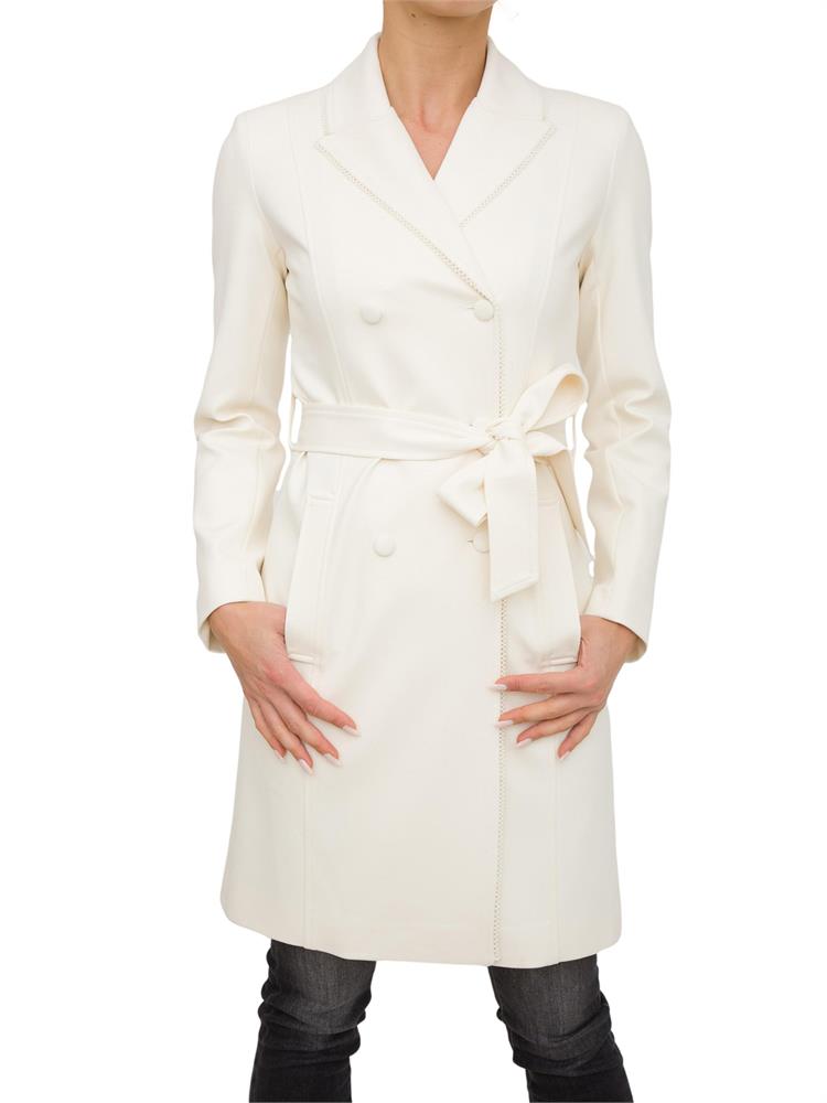 CAPPOTTO TWIN-SET BIANCO