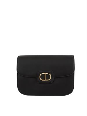 BORSA A SPALLA TWIN-SET NERO in DONNA