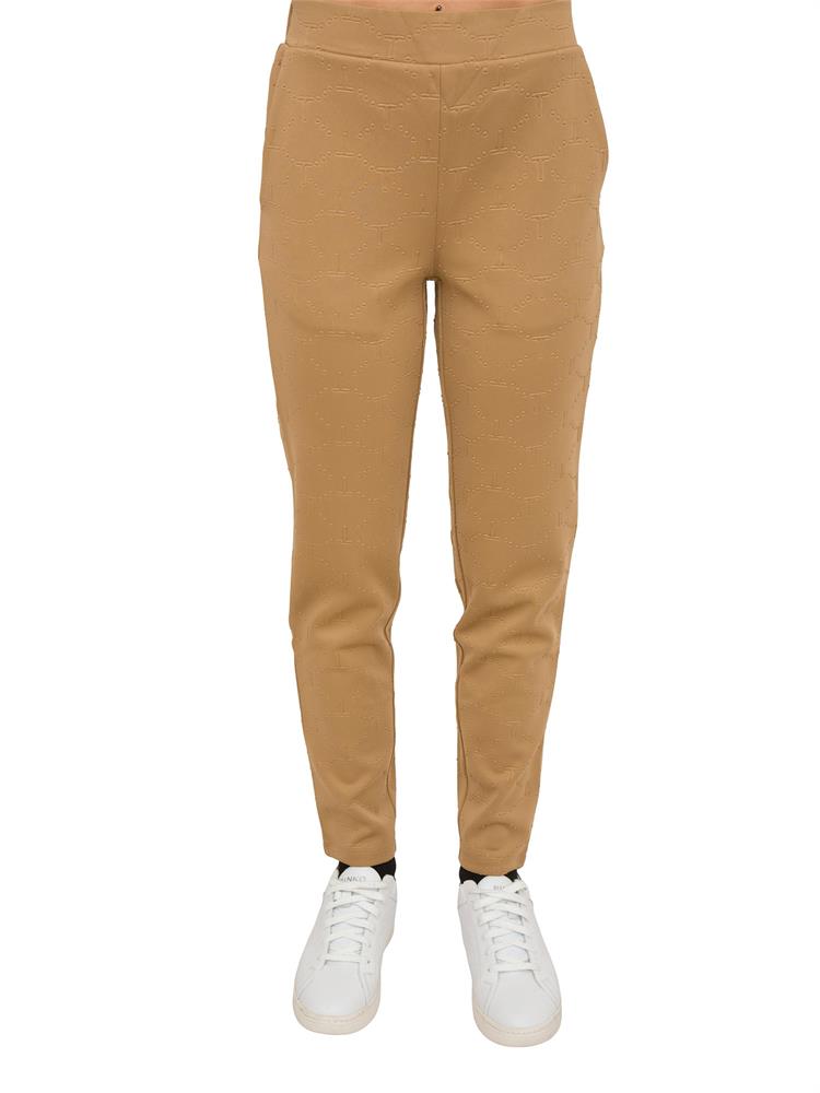PANTALONE TUTA TWIN-SET CAMMELLO