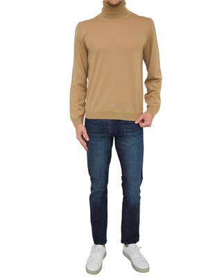 MAGLIA BOSS BEIGE in UOMO