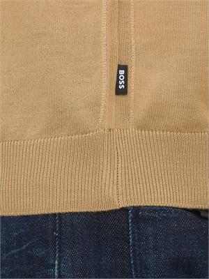 MAGLIA BOSS BEIGE in UOMO