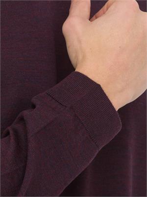 MAGLIA BOSS BORDEAUX in UOMO