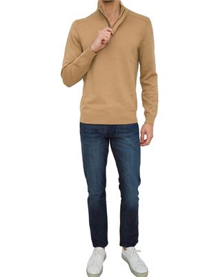 MAGLIA BOSS BEIGE in UOMO