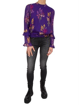 BLUSA TWIN-SET VIOLA in DONNA