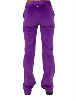 PANTALONE CASUAL TWIN-SET VIOLA in DONNA