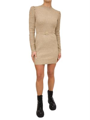 VESTITO TWIN-SET BEIGE in DONNA