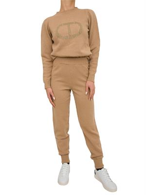 PANTALONE CASUAL TWIN-SET BEIGE in DONNA