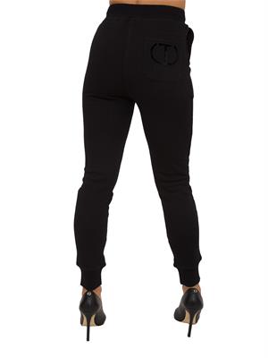 PANTALONE TUTA TWIN-SET NERO in DONNA