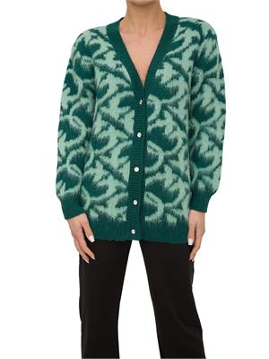 CARDIGAN PINKO VERDE in DONNA