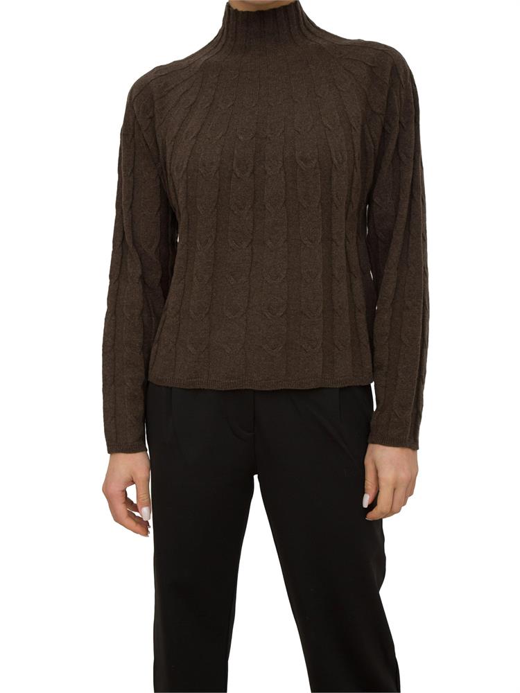MAGLIA MARELLA MARRONE
