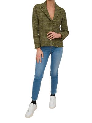 GIACCA MONOPETTO MARELLA VERDE in DONNA