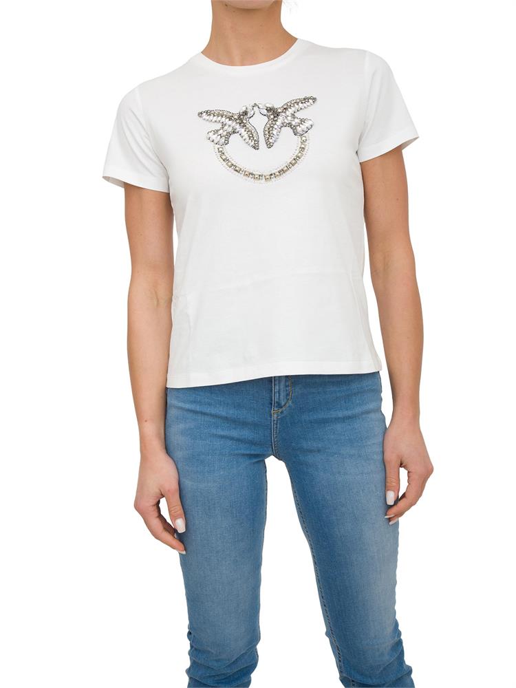 T-SHIRT PINKO BIANCO