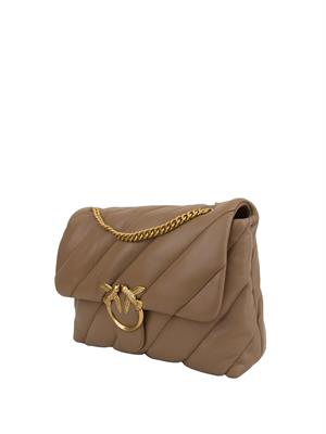 BORSA A SPALLA PINKO BEIGE in DONNA