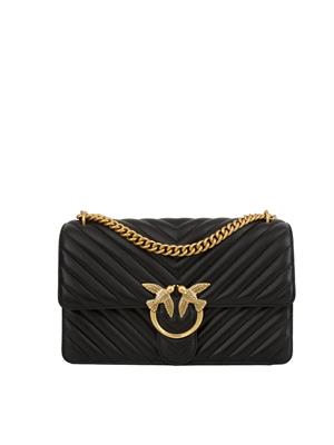 BORSA A SPALLA PINKO NERO in DONNA