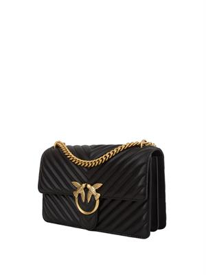 BORSA A SPALLA PINKO NERO in DONNA