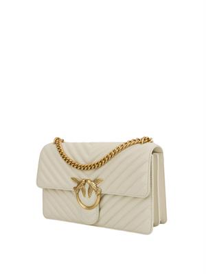 BORSA A SPALLA PINKO BIANCO in DONNA