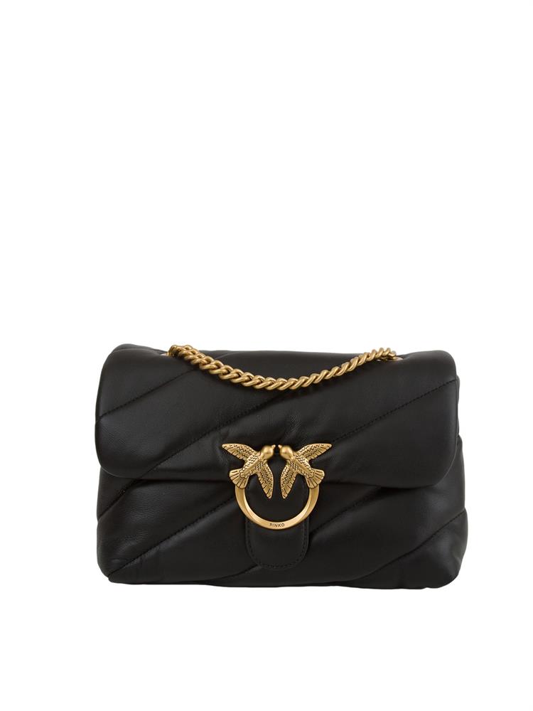 BORSA A SPALLA PINKO NERO