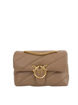 BORSA A SPALLA PINKO BEIGE in DONNA