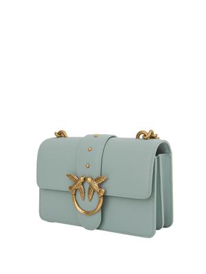 BORSA A SPALLA PINKO CELESTE in DONNA