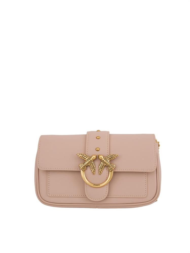 BORSA A SPALLA PINKO ROSA