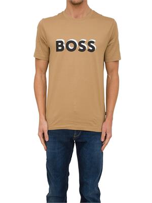 T-SHIRT BOSS BEIGE in UOMO