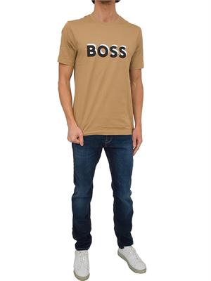 T-SHIRT BOSS BEIGE in UOMO