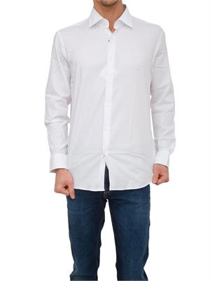 CAMICIA MANICA LUNGA BOSS BIANCO in UOMO