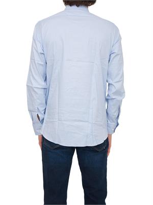 CAMICIA MANICA LUNGA BOSS AZZURRO in UOMO