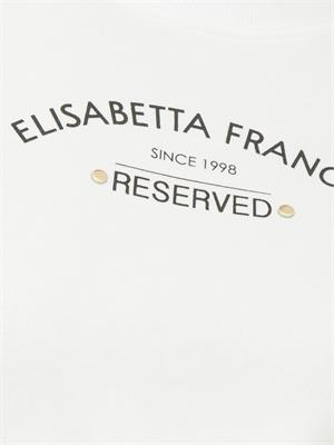 FELPA ELISABETTA FRANCHI AVORIO in DONNA