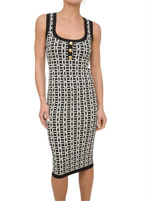 VESTITO ELISABETTA FRANCHI NERO in DONNA
