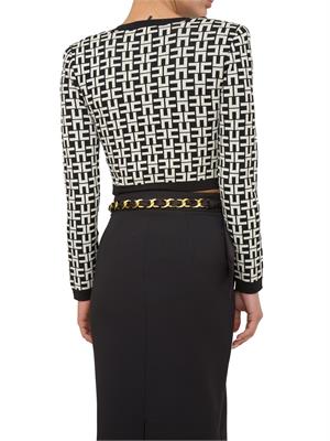 MAGLIA ELISABETTA FRANCHI NERO in DONNA