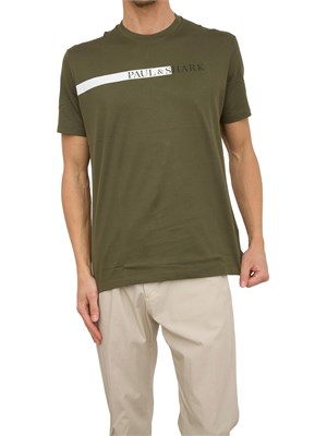 T-SHIRT PAUL[AND]SHARK VERDE in UOMO