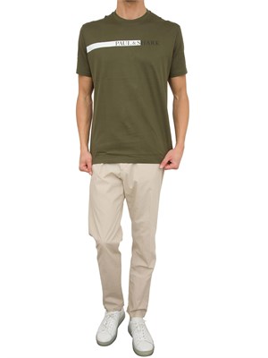 T-SHIRT PAUL&SHARK VERDE in UOMO