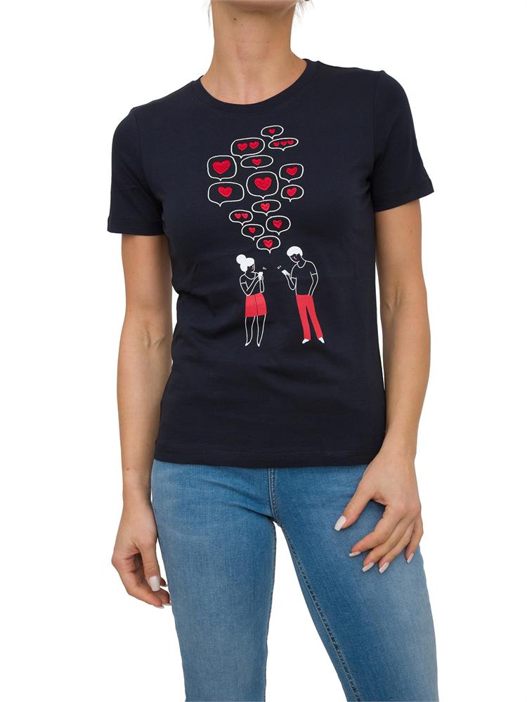 T-SHIRT MARELLA BLU
