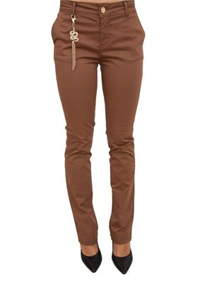 PANTALONE CASUAL FRACOMINA MARRONE in DONNA