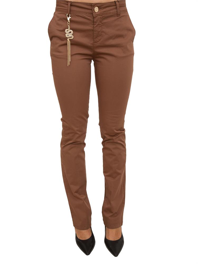 PANTALONE CASUAL FRACOMINA MARRONE