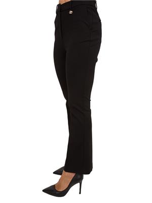 PANTALONE CASUAL FRACOMINA NERO in DONNA