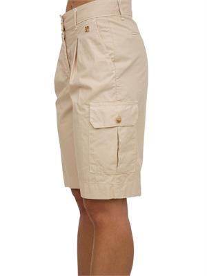 PANTALONE BERMUDA FRACOMINA BEIGE in DONNA