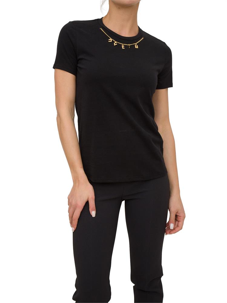 T-SHIRT ELISABETTA FRANCHI NERO
