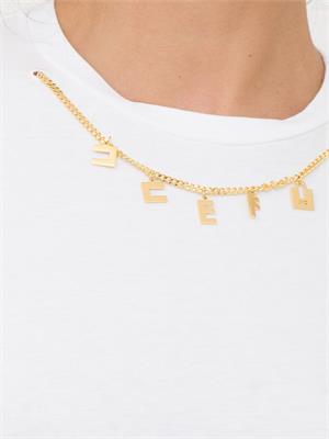 T-SHIRT ELISABETTA FRANCHI BIANCO in DONNA