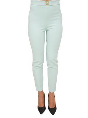 PANTALONE CASUAL ELISABETTA FRANCHI ACQUAMARINA in DONNA