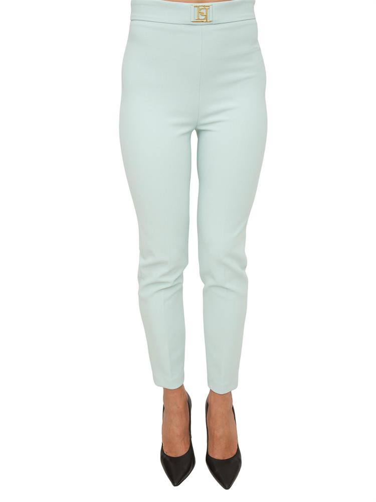 PANTALONE CASUAL ELISABETTA FRANCHI ACQUAMARINA