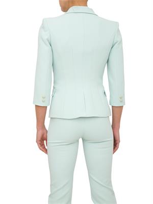GIACCA DOPPIOPETTO ELISABETTA FRANCHI ACQUAMARINA in DONNA
