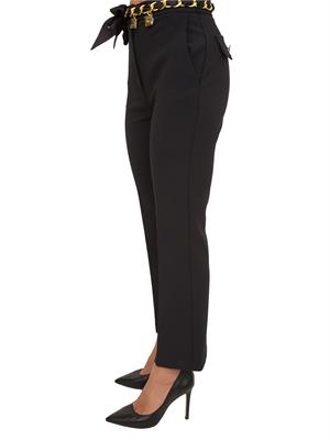 PANTALONE CASUAL ELISABETTA FRANCHI NERO in DONNA