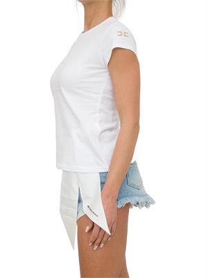 T-SHIRT ELISABETTA FRANCHI BIANCO in DONNA